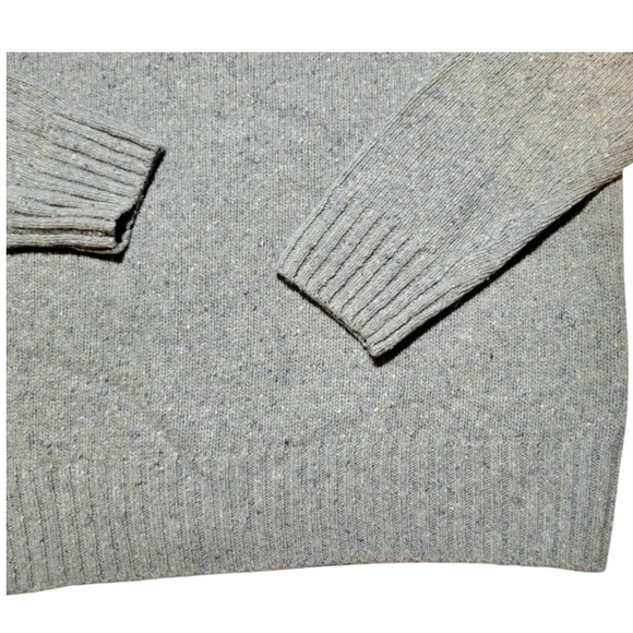 POLO RALPH LAUREN Logo Speckled Wool Sweater Crewneck - Picture 4 of 5